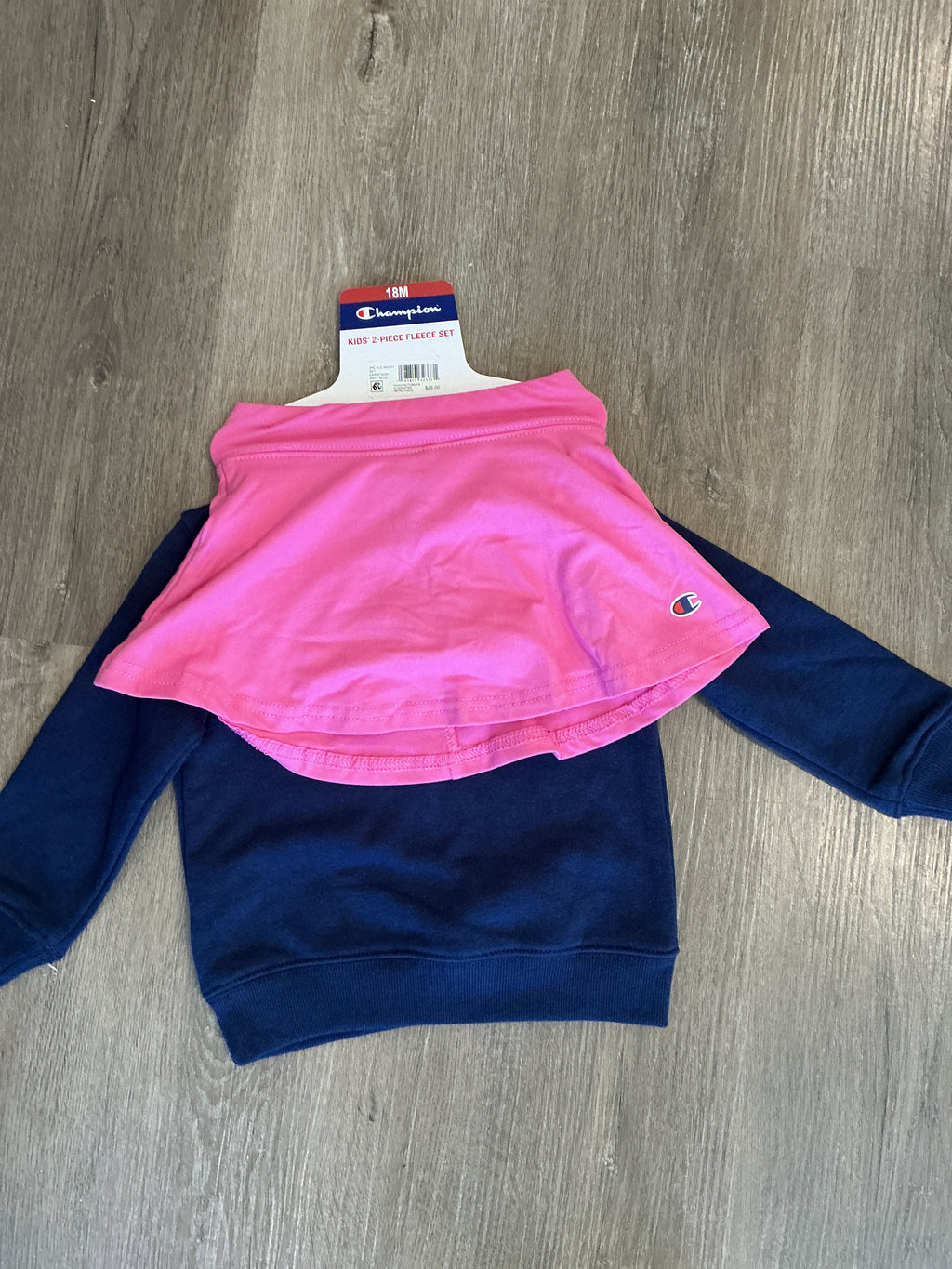 GIRLS 2 PIECE CHAMPION FLEECE
