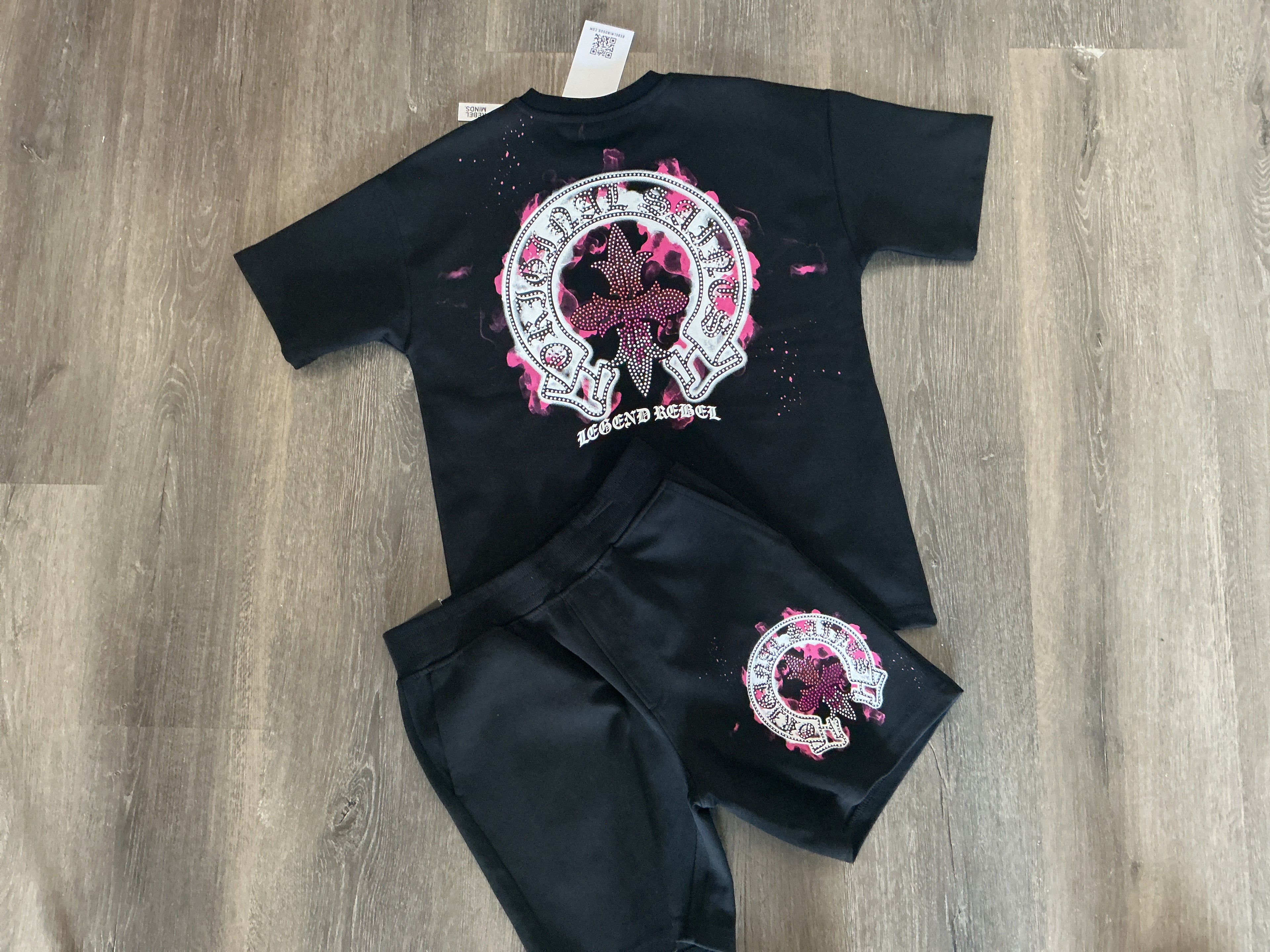 BOYS REBEL MINDS SHORT SET