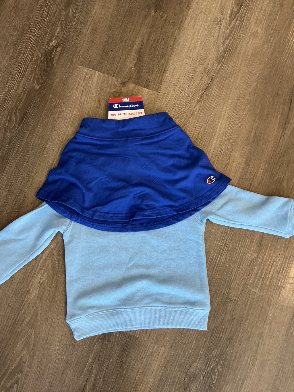 GIRLS 2 PIECE CHAMPION FLEECE