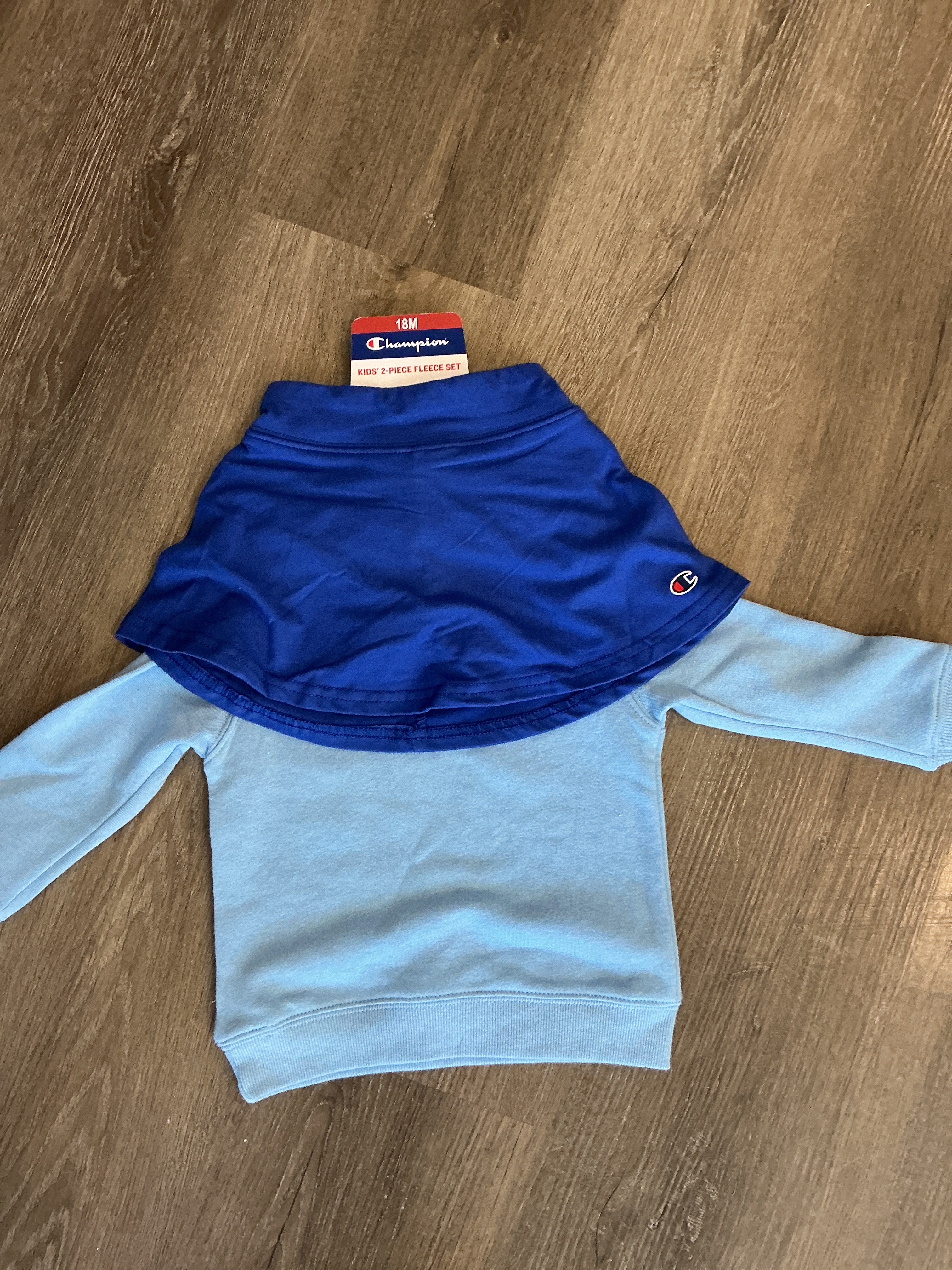 GIRLS 2 PIECE CHAMPION FLEECE