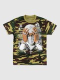 Born To Be A Goat Camo SS Tee