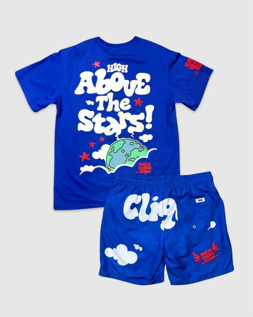 Above The Stars Board Short Set