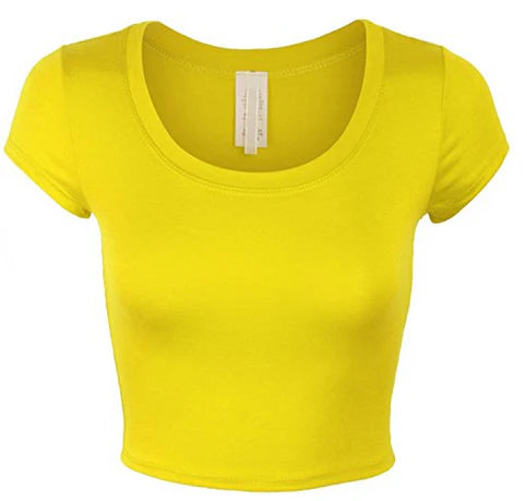 SOLID CROP TOP